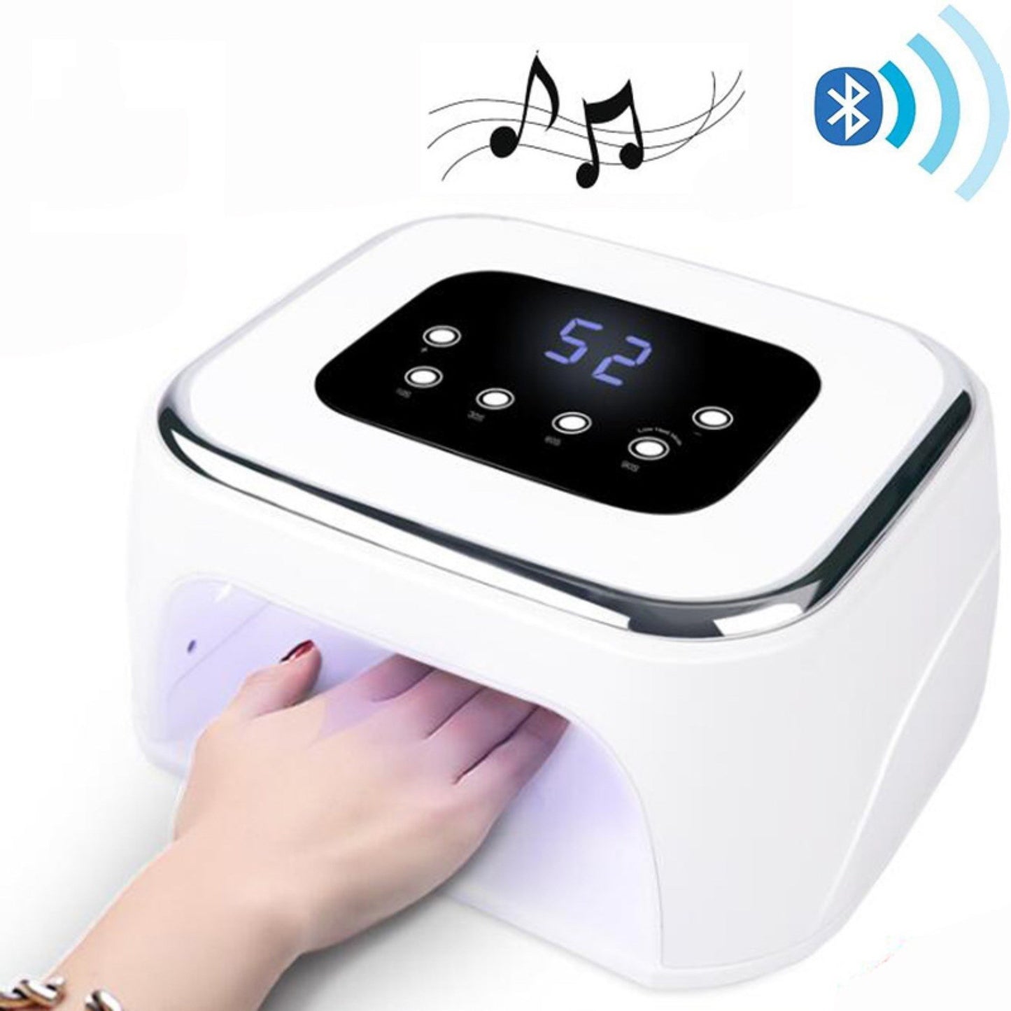 Bluetooth music nail phototherapy machine UV lamp